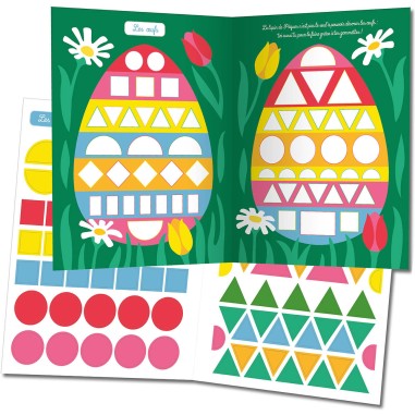 Mes premières gommettes formes Pâques - Auzou