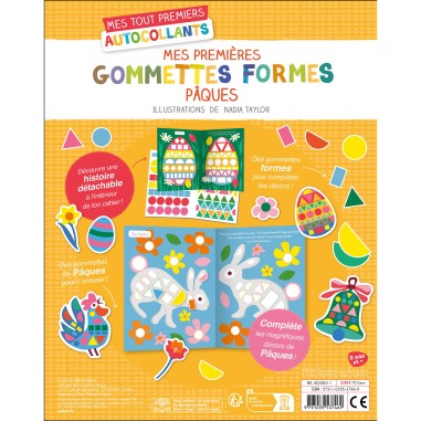 Mes premières gommettes formes Pâques - Auzou
