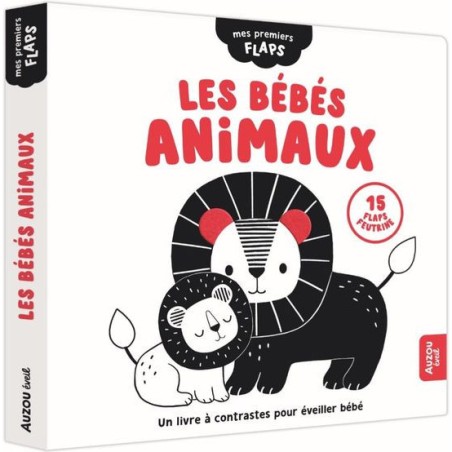 Mes premiers flaps : Les bébés animaux - Auzou