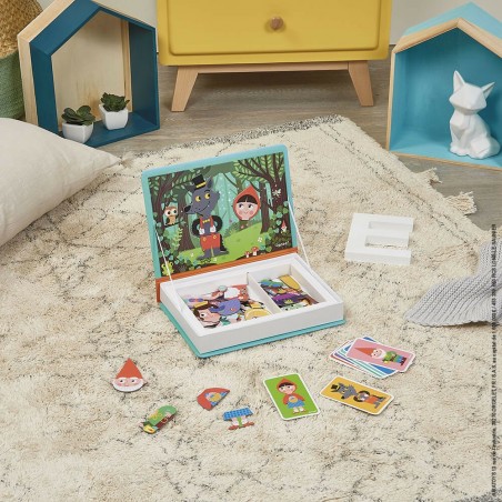 Puzzle magnétique Contes de fées - Magnetibook - Janod