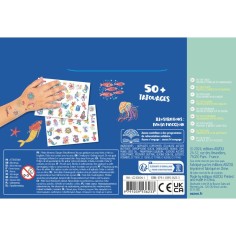 Mes p'tits tattoos Sirènes et Océan - Auzou 2