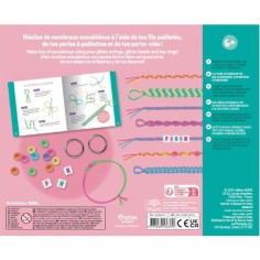 Mon coffret d'artiste mes scoubidous à paillettes - Auzou 2