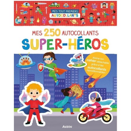 Mes tout premiers autocollants : Super-héros - Auzou