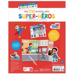 Mes tout premiers autocollants : Super-héros - Auzou 2