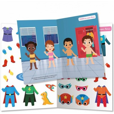 Mes tout premiers autocollants : Super-héros - Auzou