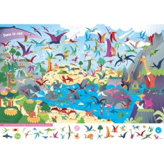 Livre Cherche et trouve : Dinosaures - Auzou 2