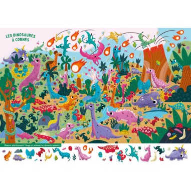 Livre Cherche et trouve : Dinosaures - Auzou