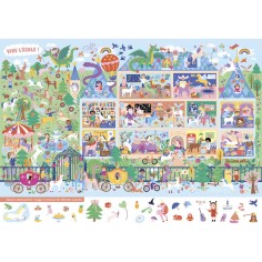 Cherche et trouve - Licornes - Auzou 2