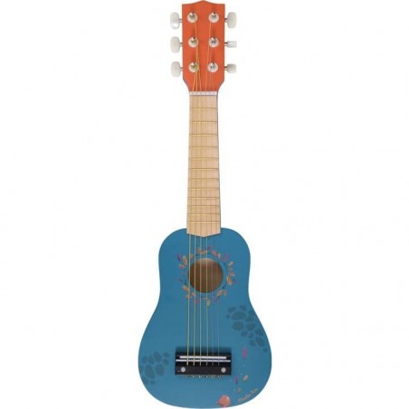 Guitare pour enfant Bleu foncé - Dans la Jungle - Moulin Roty