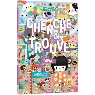 Cherche et trouve - Kawaii - Auzou