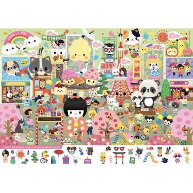 Cherche et trouve - Kawaii - Auzou