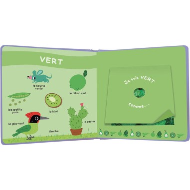 Mon livre des odeurs et des couleurs - Le jardin - Auzou