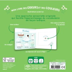Mon livre des odeurs et des couleurs - La nature - Auzou 2