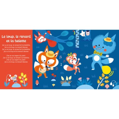 Mes premiers sonores - mes super comptines d'animaux - Auzou