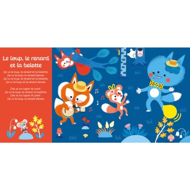 Mes premiers sonores - mes super comptines d'animaux - Auzou