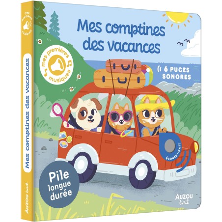 Mes comptines des vacances - Auzou
