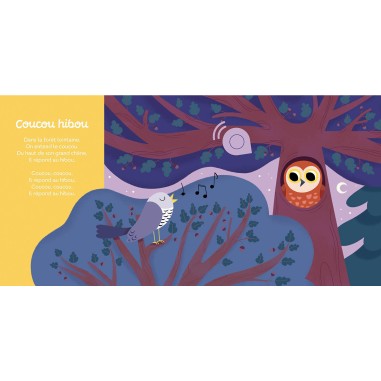 Mes premiers sonores - Mes comptines de la forêt - Auzou