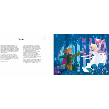 Papiers découpés sonores - Le lac des cygnes - Auzou