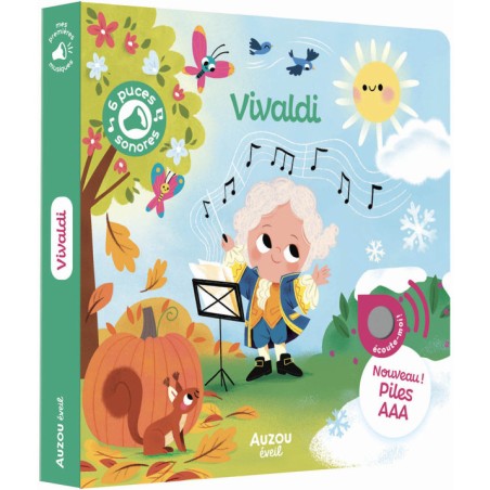 Mes premiers sonores - Vivaldi - Auzou