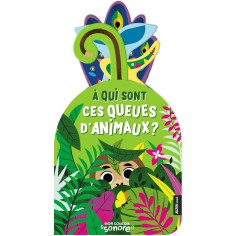 Livre Mon coucou sonore : À qui sont ces queues d'animaux ? - Auzou