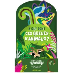 Mon coucou sonore - À qui sont ces queues d'animaux ? - Auzou 2