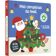 Mes comptines de Noël - Livre sonore - Auzou