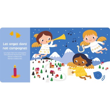 Mes premiers sonores : Mes comptines de noël - Auzou