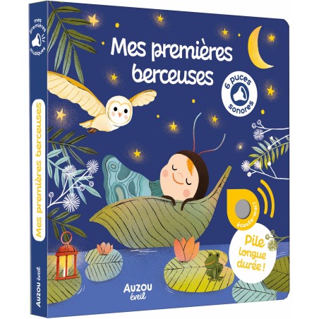 Mes premiers sonores - Mes premières berceuses - Auzou
