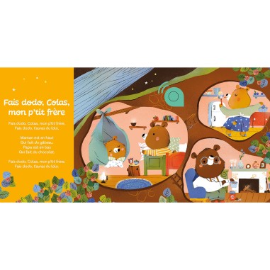 Mes premiers sonores - Mes premières berceuses - Auzou