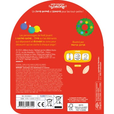 Mon coucou sonore - Noël surprise ! - Auzou