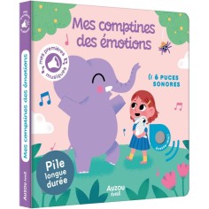 Mes comptines des émotions - Auzou