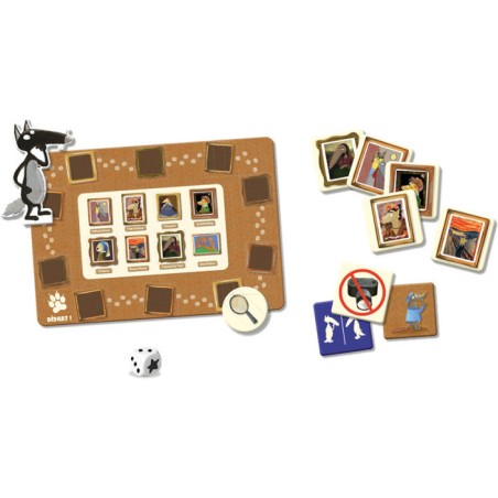 Jeu du Loup : Enquête au musée - Auzou