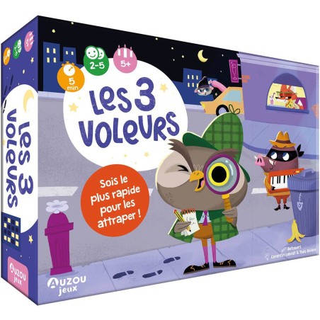 Les 3 voleurs - Un jeu - Auzou