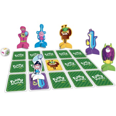 P'tit jeu de funny monsters - Auzou