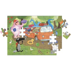 Ma boite puzzle du loup - 54 pieces - Auzou 2