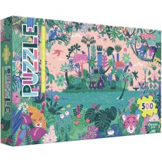 Puzzle Jungle enchantée 500 pièces - Auzou