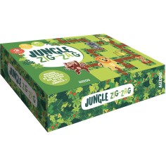 Ma boite de jeux jungle zigzag - Auzou