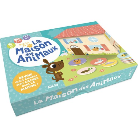P'tit jeu de la maison des animaux - Auzou