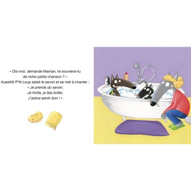 AU07269 - P'Tit Loup Se Lave Tout Seul - Auzou