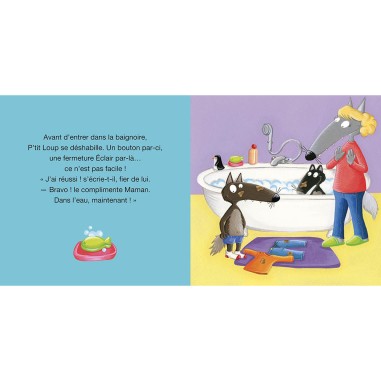 AU07269 - P'Tit Loup Se Lave Tout Seul - Auzou