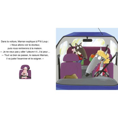 AU07267 - P'Tit Loup Va Chez Le Docteur - Auzou