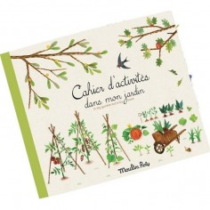 Cahier d'activités - Coloriage Dans mon jardin - Moulin Roty 2
