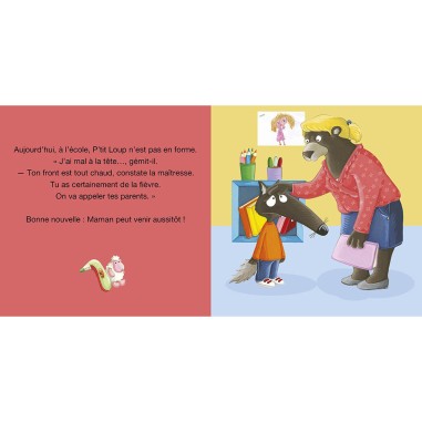 AU07267 - P'Tit Loup Va Chez Le Docteur - Auzou