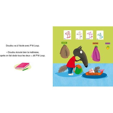 AU07260 - P'Tit Loup Aime Son Doudou - Auzou