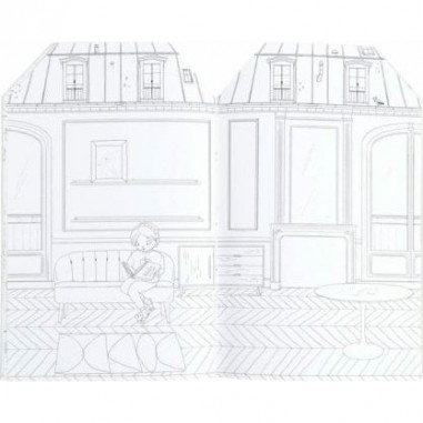 Cahier d'autocollants - Les Parisiennes - Moulin Roty