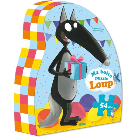 Ma boîte puzzle loup - Anniversaire - Auzou