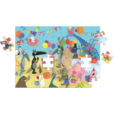 Ma boîte puzzle loup - Anniversaire - Auzou