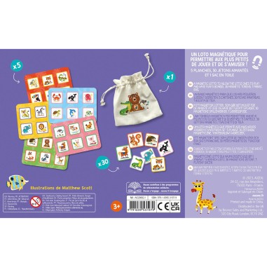 Mon premier loto magnétique - Auzou