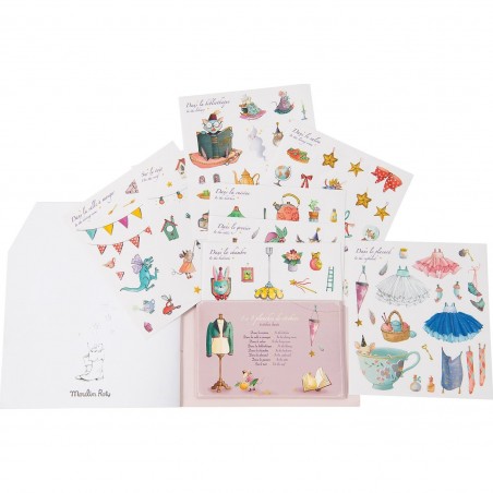 Carnet d'autocollants - Il etait une fois - Moulin Roty