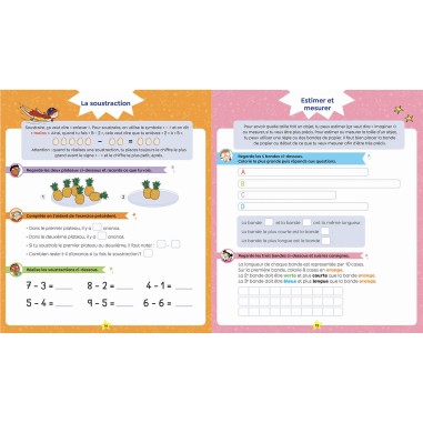Les héros de 1re primaire - Mon cahier de calcul - Auzou
